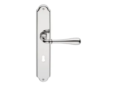 IDA ID 31 P-PY - Brass door handle on back plate _ Colombo Design